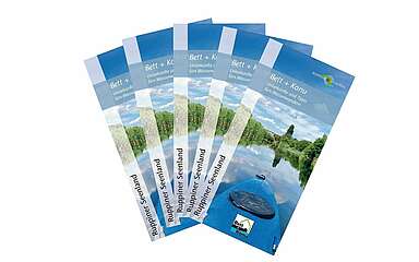 Bett + Kanu Faltblatt Fächer