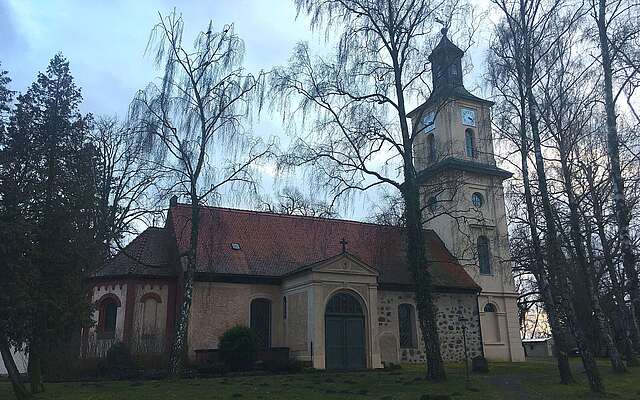 Die Kirche in Wustrau