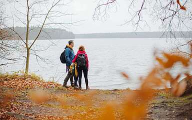 Familie am Stechlinsee